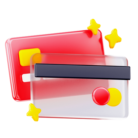 Tarjeta de crédito  3D Icon
