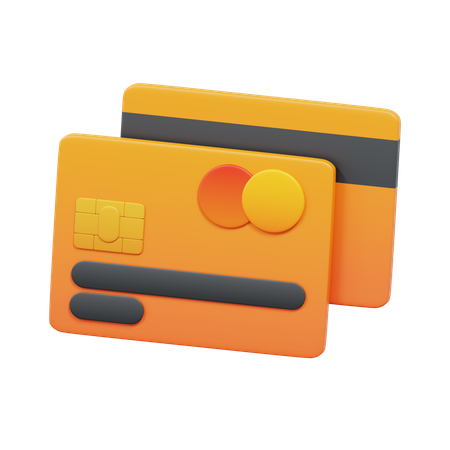 Tarjeta de crédito  3D Icon