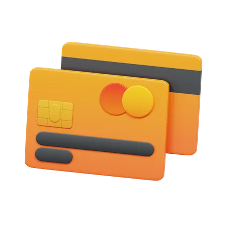 Tarjeta de crédito  3D Icon