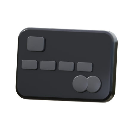 Tarjeta de débito  3D Icon