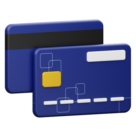 Tarjeta de débito  3D Icon