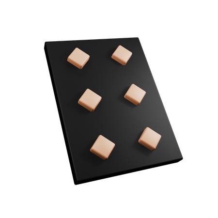 Tarjeta de diamante  3D Icon