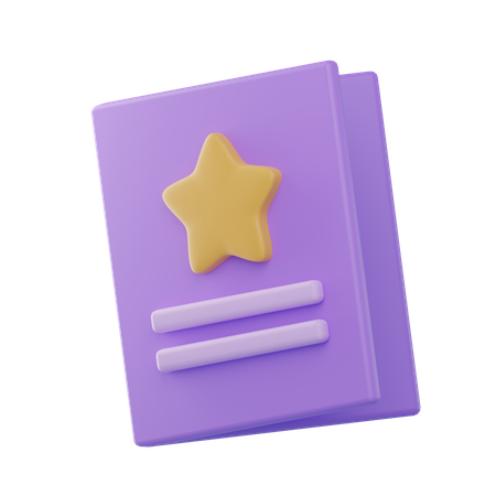 Tarjeta de felicitación  3D Icon