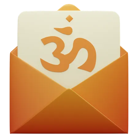 Tarjeta de felicitación de Diwali  3D Icon