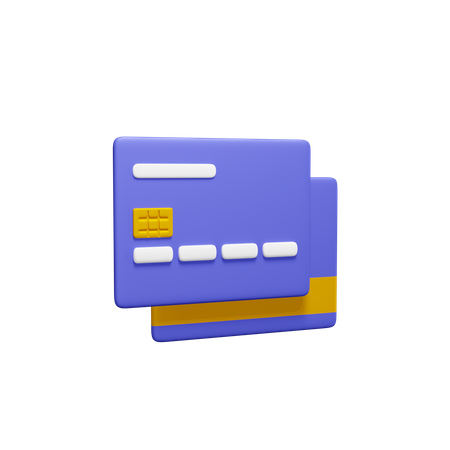 Tarjeta de pago  3D Icon