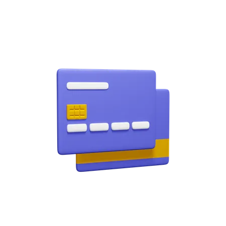 Tarjeta de pago  3D Icon