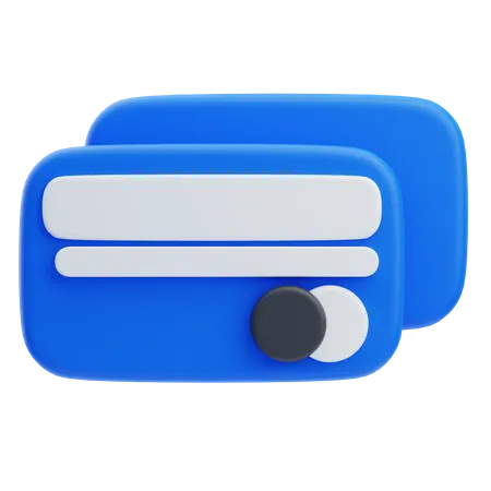 Tarjeta de débito  3D Icon