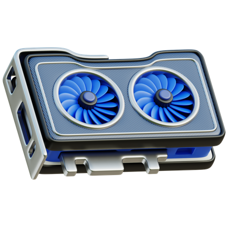 Tarjeta gpu  3D Icon