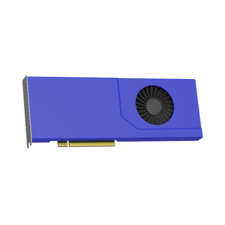 Tarjeta gpu  Ícono 3D