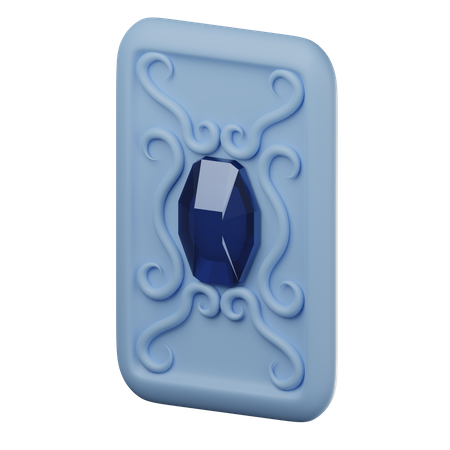 Carta mágica  3D Icon