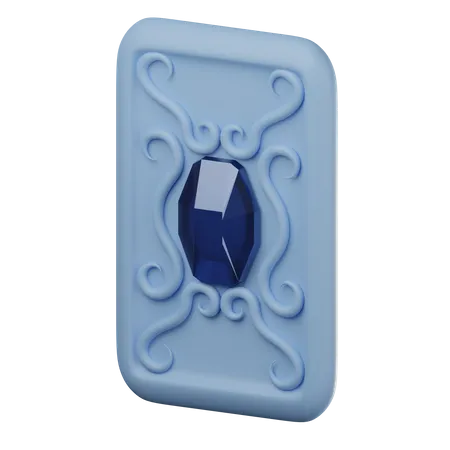 Carta mágica  3D Icon