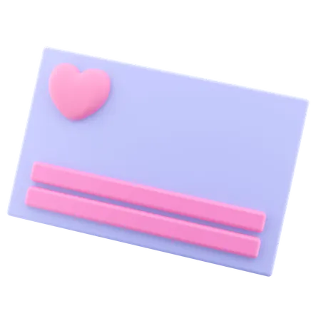 Tarjeta médica  3D Icon