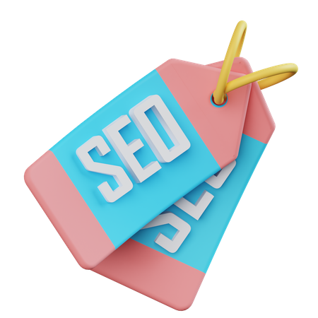 Tarjeta de SEO  3D Icon