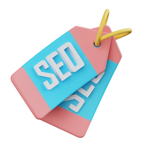 Tarjeta de SEO  3D Icon