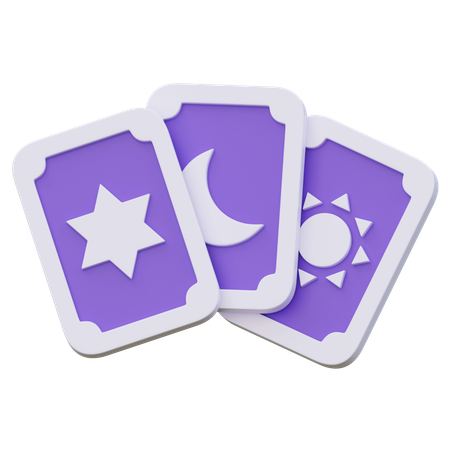 Tarot Cards  3D Icon
