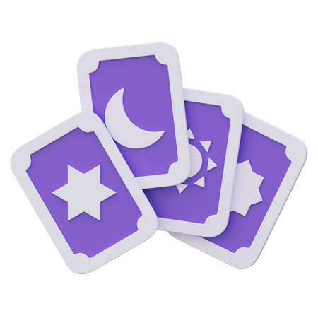 Tarot Cards  3D Icon