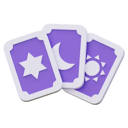 Tarot Cards  3D Icon
