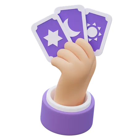 Tarot Cards  3D Icon