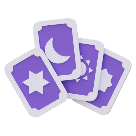 Tarot Cards  3D Icon