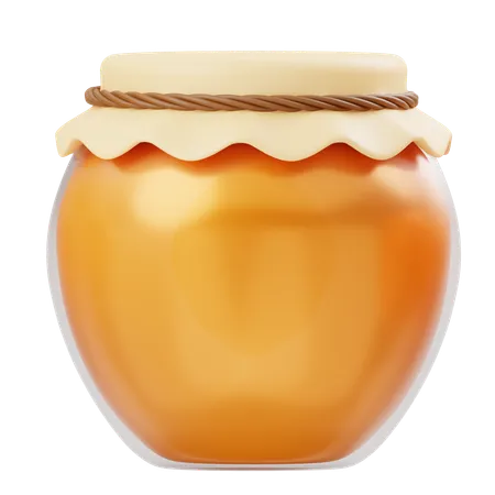 Tarro de miel  3D Icon