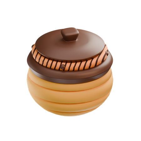 Honey pot  3D Icon