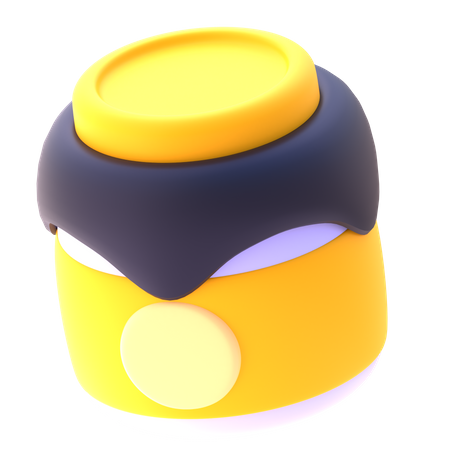 Tarro de miel  3D Icon