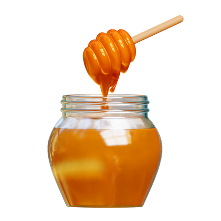 Tarro de miel  3D Icon
