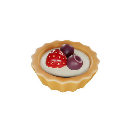 Tart  3D Icon