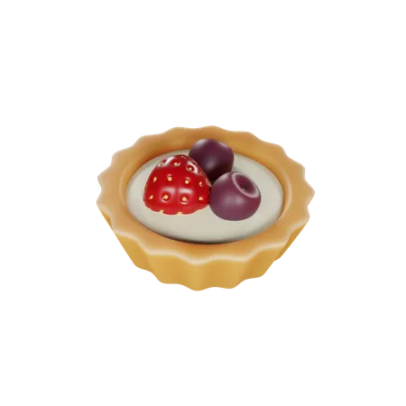 Tart  3D Icon