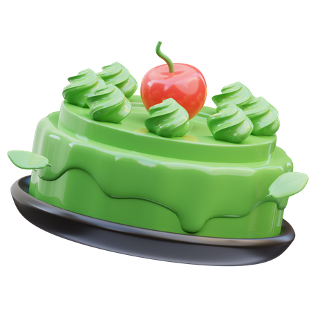 Tart Cake 3D Icon