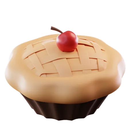 Tarta de manzana  3D Icon