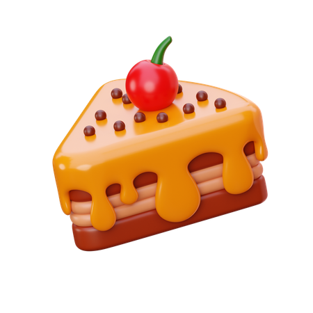 Tarta de queso  3D Icon