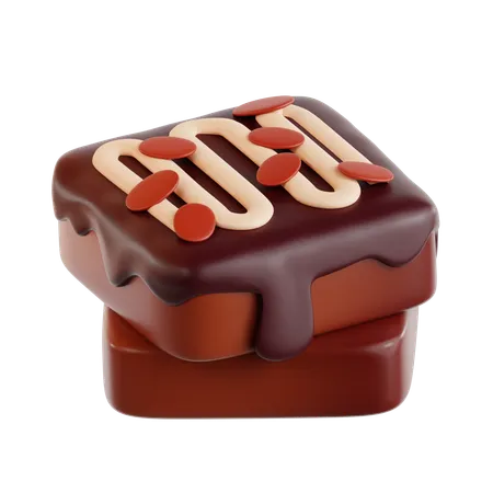 Tarte au chocolat  3D Icon