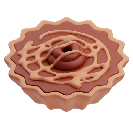 Tarte au chocolat  3D Icon