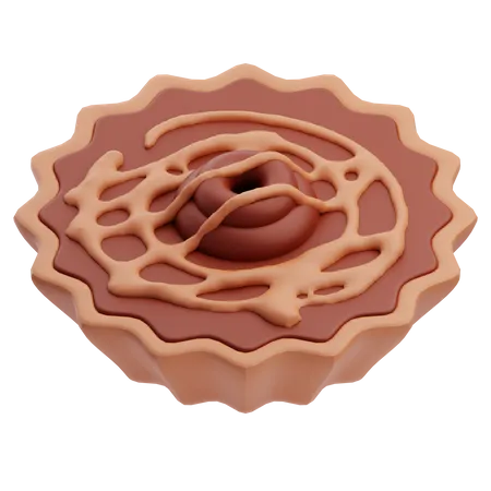 Tarte au chocolat  3D Icon