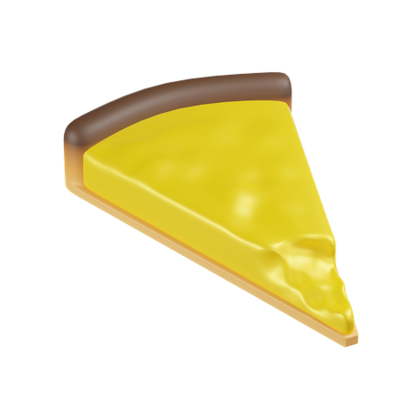 Tarte au citron  3D Icon