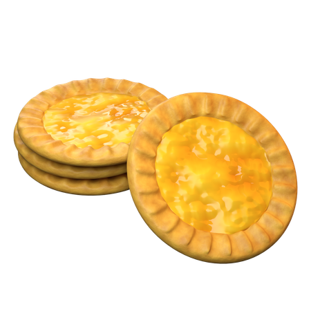 Tarte au lait  3D Icon