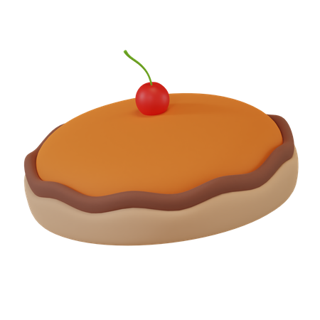 Tarte aux baies  3D Icon