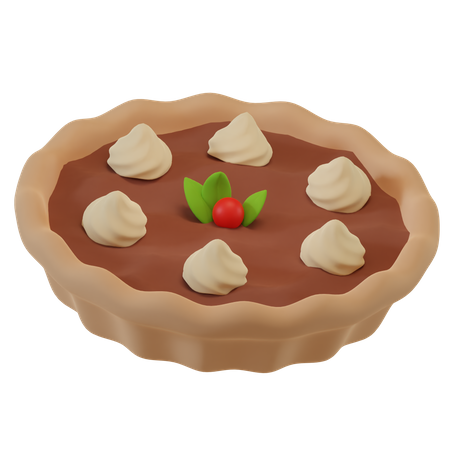 Tarte aux baies  3D Icon