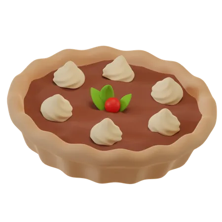 Tarte aux baies  3D Icon