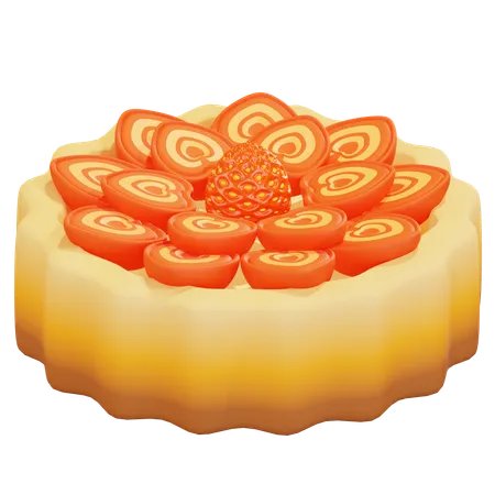 TARTE AUX FRAISES  3D Icon