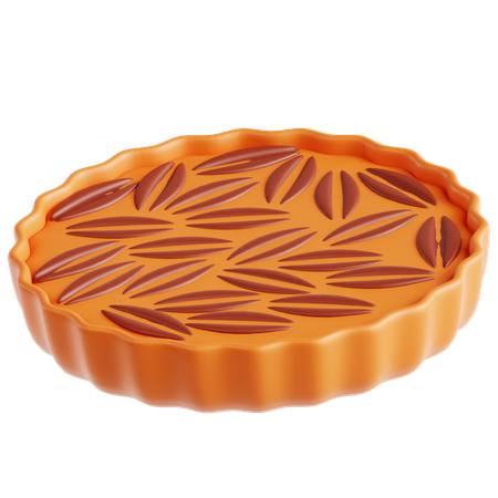 Tarte aux noix de pécan  3D Icon