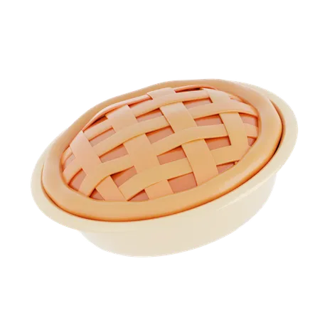 Tarte aux pommes  3D Icon