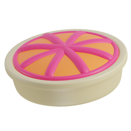 Tarte aux pommes  3D Icon