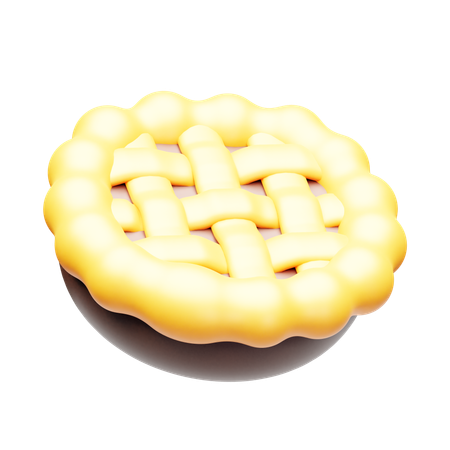 Tarte aux pommes  3D Icon