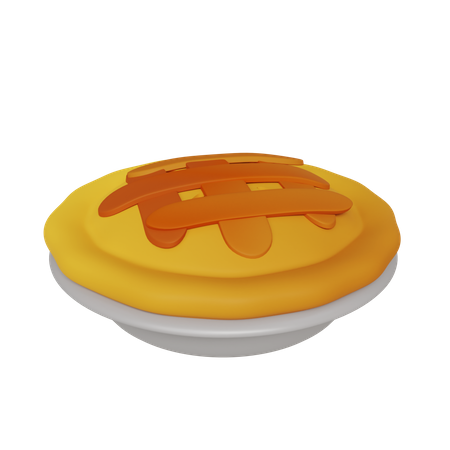 Tarte aux pommes  3D Icon