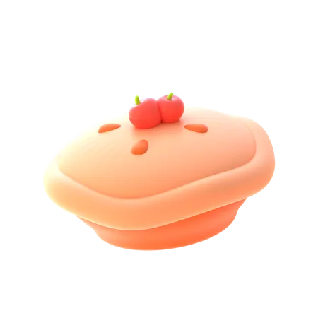 Tarte aux pommes  3D Icon