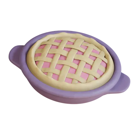 Tarte aux pommes  3D Icon