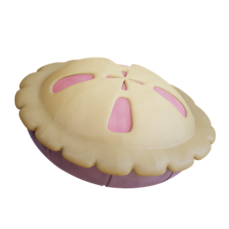 Tarte aux pommes  3D Icon