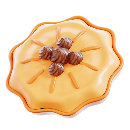 Tarte aux pommes  3D Icon